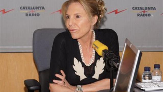 La comisionada para la Transparencia de la Generalidad, Núria Bassols, en el programa 'El Matí de Catalunya Ràdio'