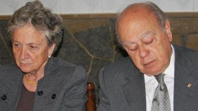 El ex presidente de la Generalidad Jordi Pujol y su esposa, Marta Ferrusola, en una imagen de archivo