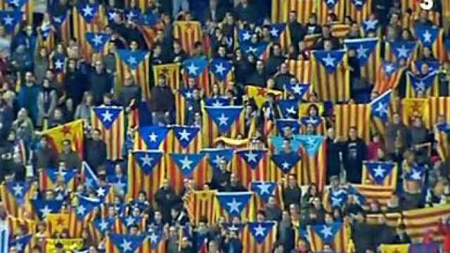 Público asistente al último partido de la selección autonómica de Cataluña / TV3