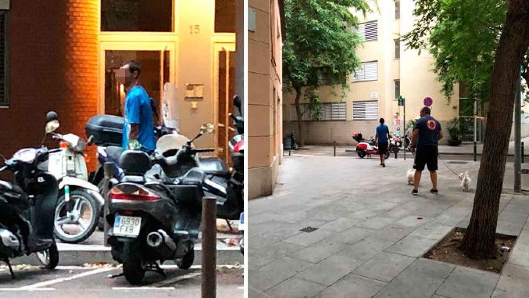 Imagen del individuo que habría protagonizado el incidente en el barrio de Barceloneta de Barcelona / CG