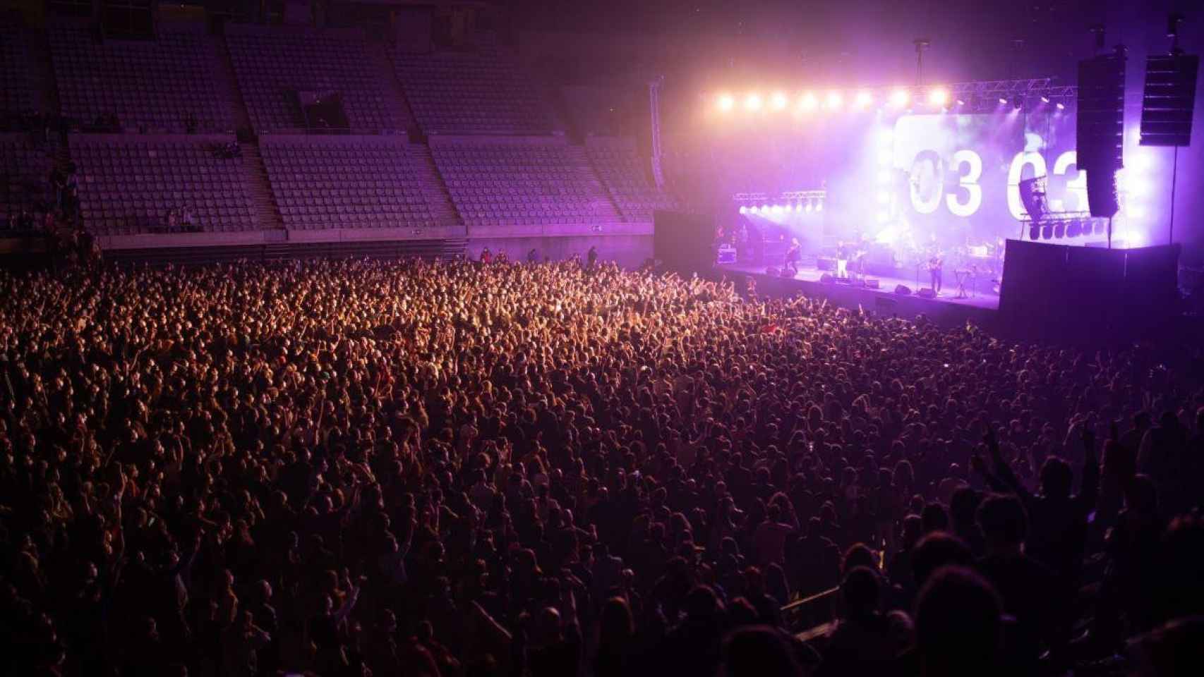 Imagen del concierto de Love of Lesbian en el Palau Sant Jordi en Barcelona / EP