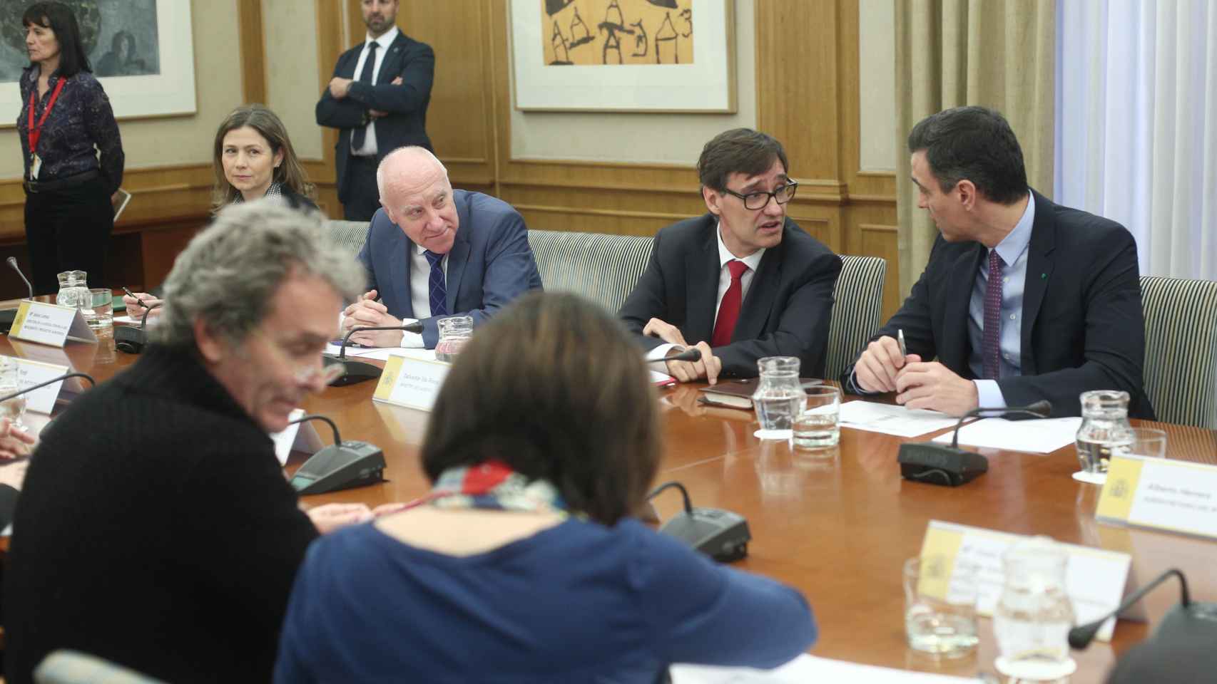 Reunión del comité de evaluación y seguimiento del coronavirus / EP