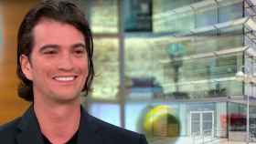 Adam Neumann, fundador de WeWork, durante una entrevista en televisión