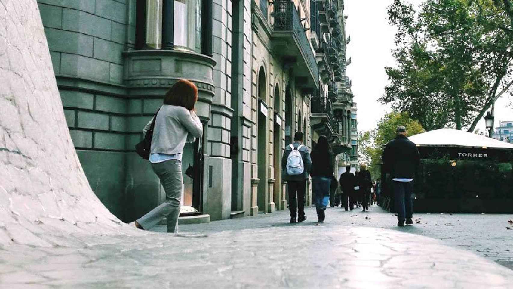 El Paseo de Gracia, centro del 'shopping' de Barcelona