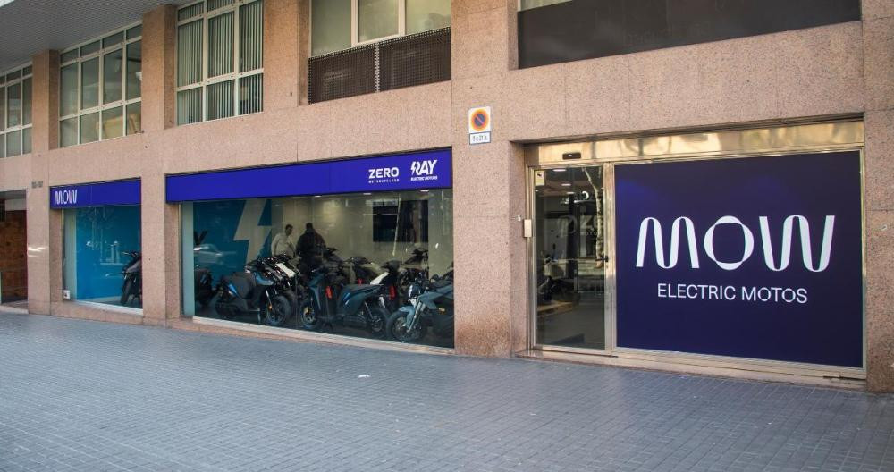 Nueva tienda MOW de motos eléctricas de Quadis