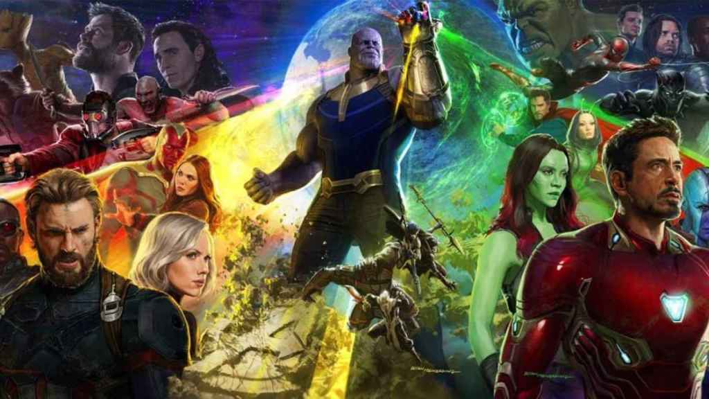 Póster promocional de Vengadores: Infinity War / MARVEL STUDIOS