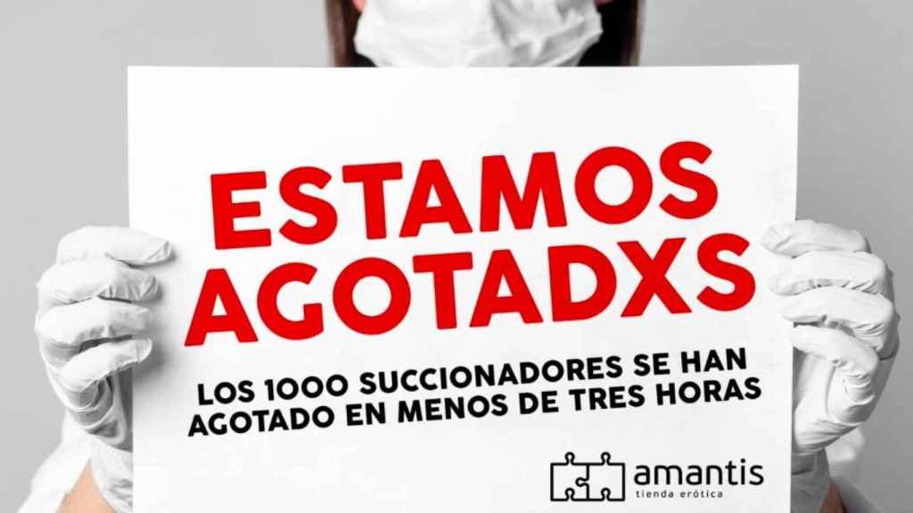 La donación de succionadores de la cadena Amantis