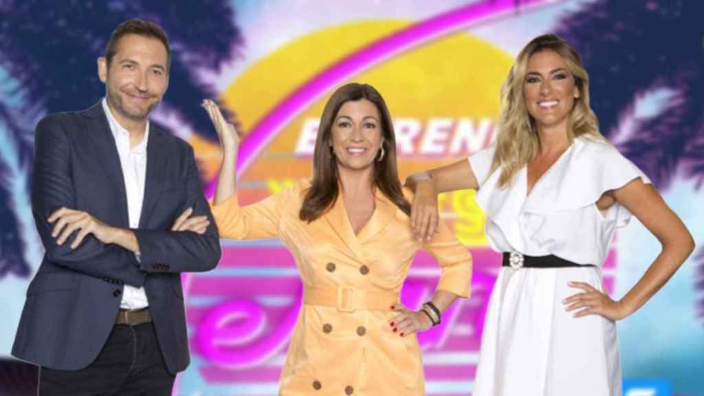 Los presentadores de 'Ya es verano' TELECINCO