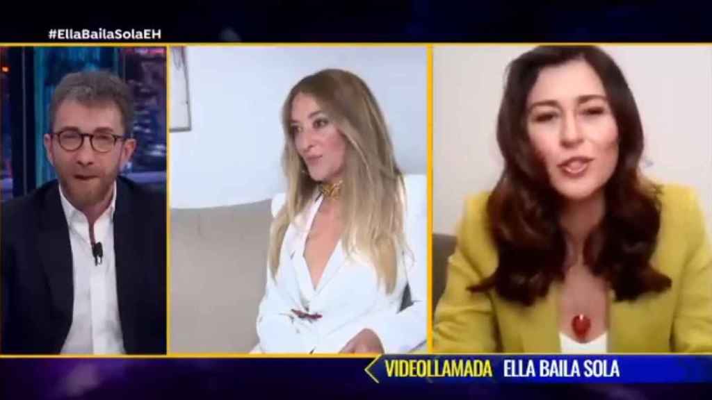 Marta y Marilia, componentes de Ella baila sola, en su visita telemática en 'El Hormiguero' / ATRESMEDIA