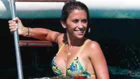 Antonella Roccuzzo disfruta de sus vacaciones a bordo de un yate