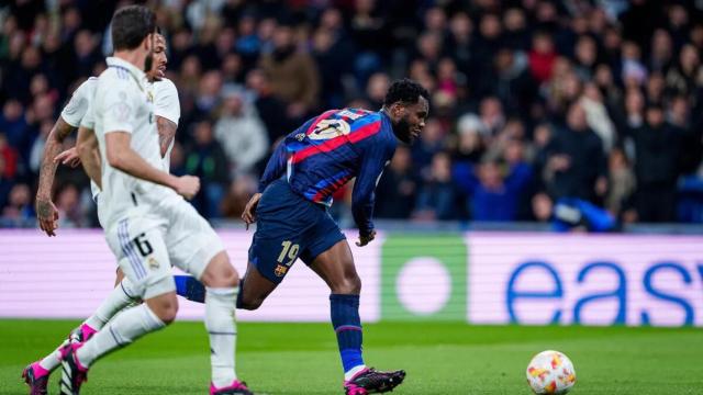 Kessié, en la jugada del gol del Barça / FCB