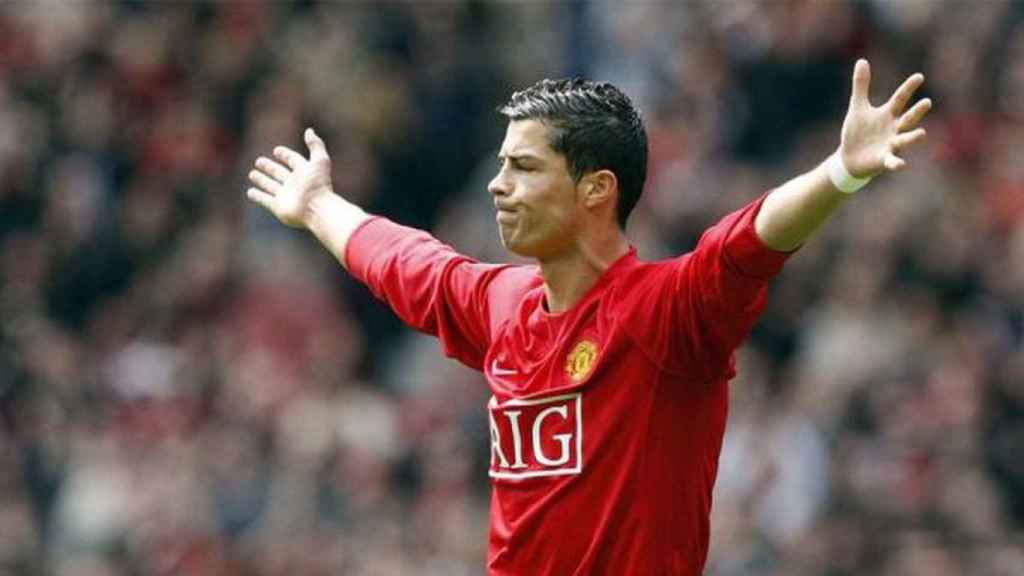 Cristiano Ronaldo en el Manchester United / EFE