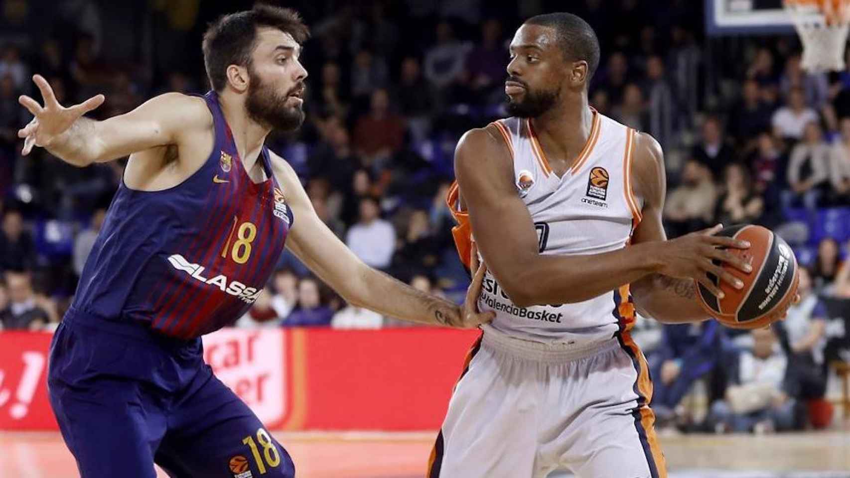 Una foto de un partido del Barça Lassa de la Euroliga de Basket / EFE