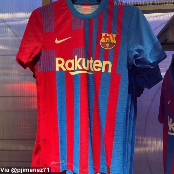 La camiseta del Barça para la temporada 2021/22 / FOOTY HEADLINES