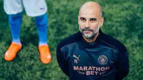 Pep Guardiola, entrenador del Manchester City, pone en el escaparate a cuatro de sus cracks / Manchester City