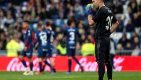 Luca Zidane, el hijo de Zinedine Zidane, titular ante el Huesca / EFE