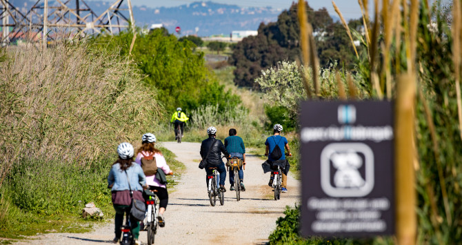 Sendero que sigue el curso del río Llobregat / AMB