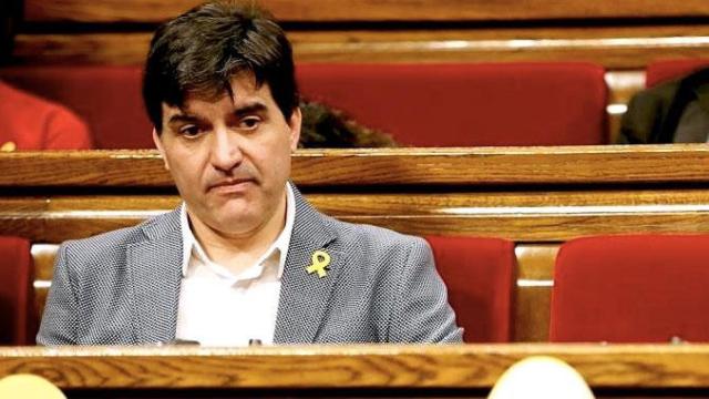 Sergi Sabrià, presidente del grupo de ERC en el Parlament, en una imagen de archivo / EFE
