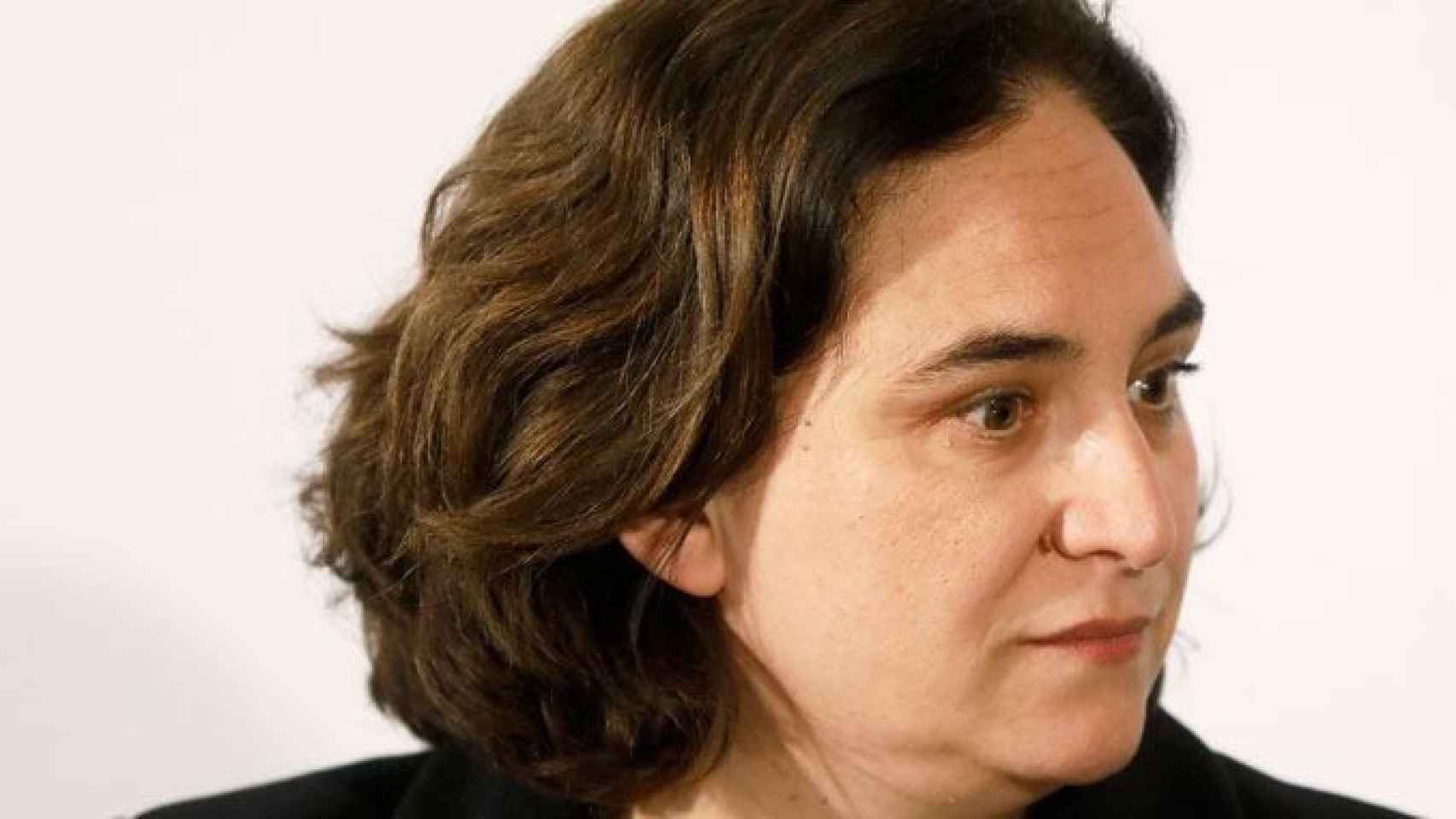 Ada Colau, alcaldesa de Barcelona, en un acto público el miércoles / EFE