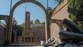 Monumento levantado por el franquismo en Barcelona