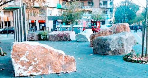 La polémica escultura en la antigua cárcel de Les Corts / CG