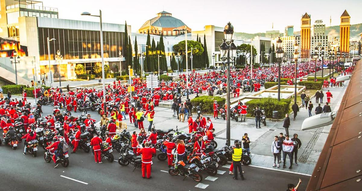 Imagen de la Papanoelada Motera, que el Ayuntamiento de Barcelona quiere prohibir / URB