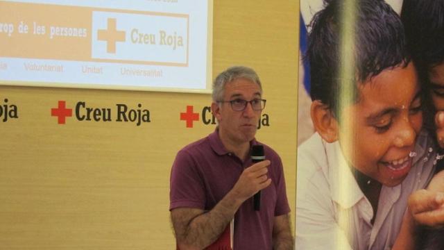 Enric Morist, coordinador de Creu Roja, presenta el informe sobre la pobreza en Cataluña / EUROPA PRESS