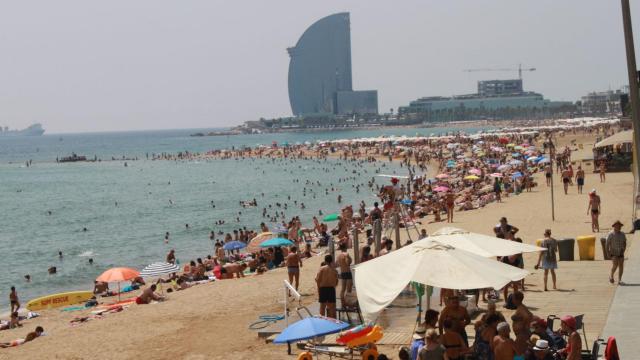 La playa de Barcelona, uno de los puntos fuertes en materia de turismo sostenible