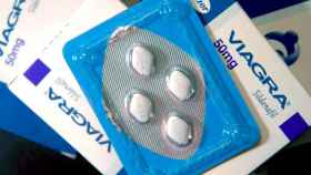 Cajas y cartón de pastillas de viagra