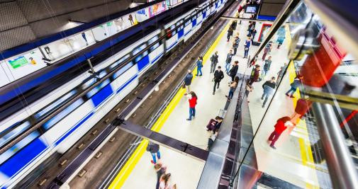 Interior de una de las estaciones de Metro de Madrid / EP