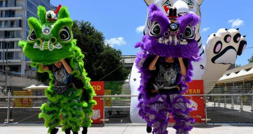 Qing Fong Dragon y Lion Dance Team / Europa Press