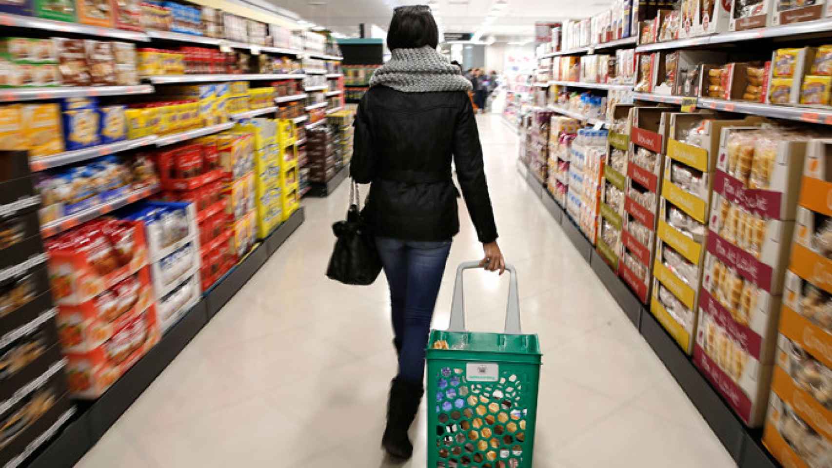 Imagen de un supermercado, donde se vende la mayoría de productos agrícolas / CG