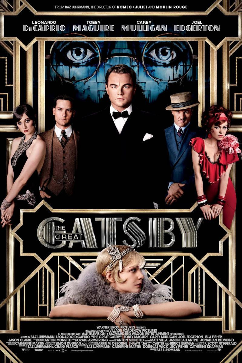 Cartel de 'El Gran Gatsby', la adaptación de Baz Luhrmann