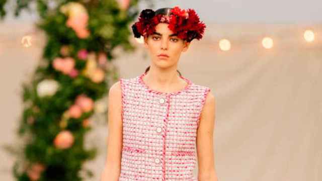 Modelo en el desfile del 'Grand Palais' /CHANEL