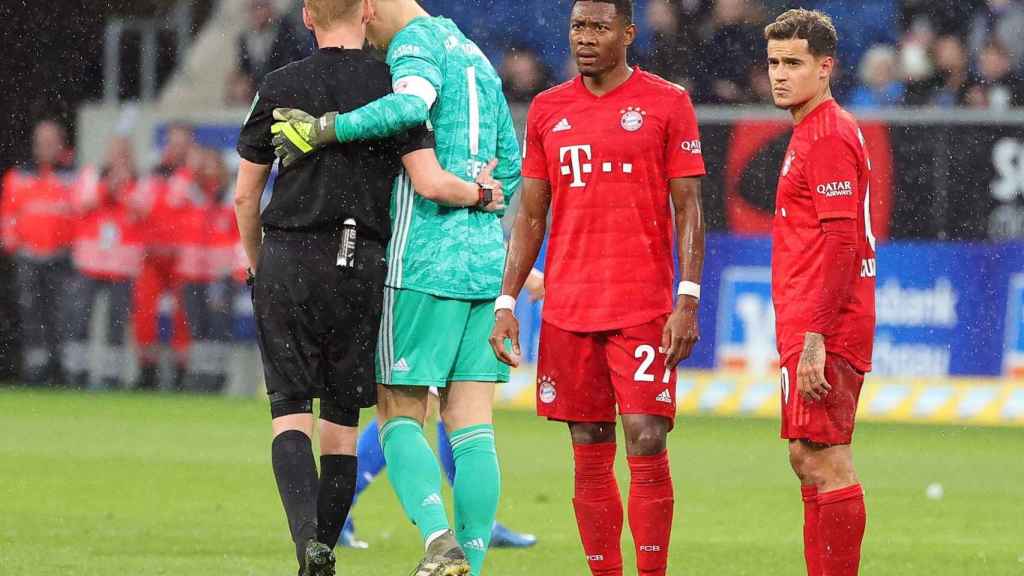 Coutinho, en el Hoffenheim-Bayern / EFE