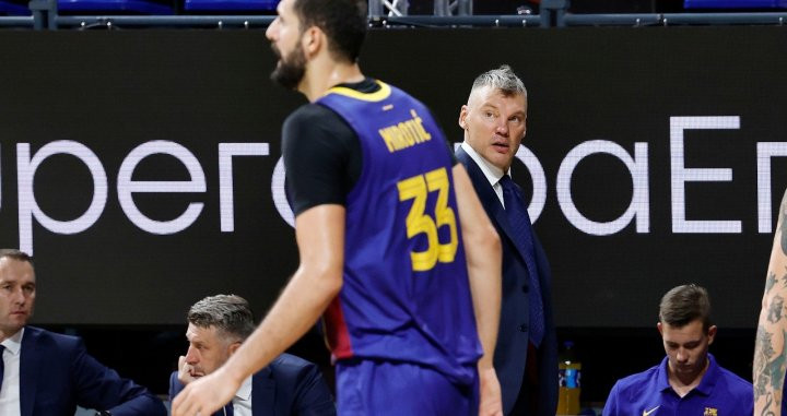 Mirotic y Jasikevicus en el Barça-Real Madrid / Redes