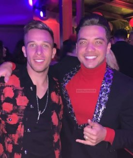 Arthur Melo este lunes por la noche en la fiesta de Neymar / INSTAGRAM