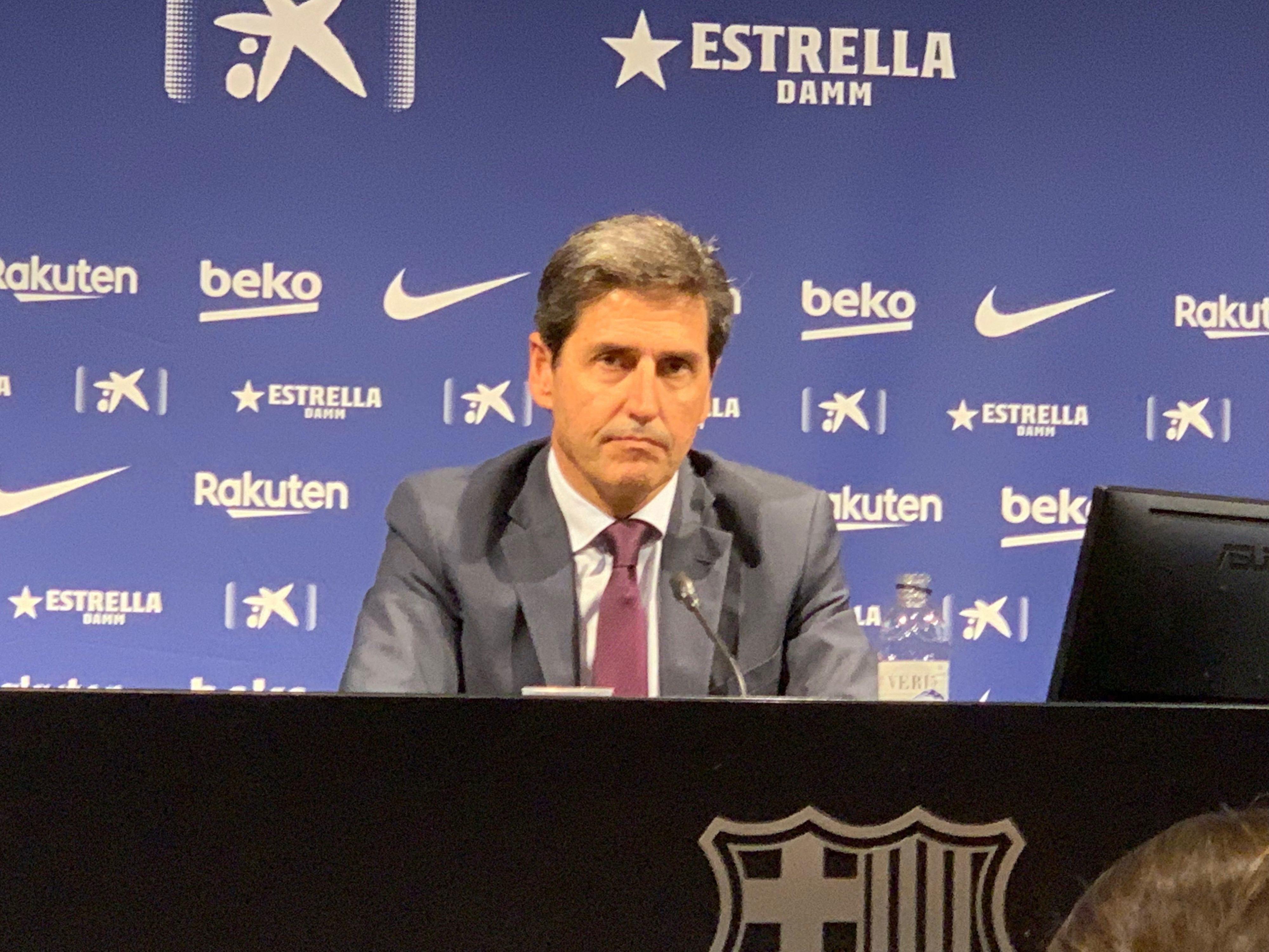 Quique Tombas, vicepresidente económico y tesorero del Barça, habla sobre la deuda / CULEMANIA