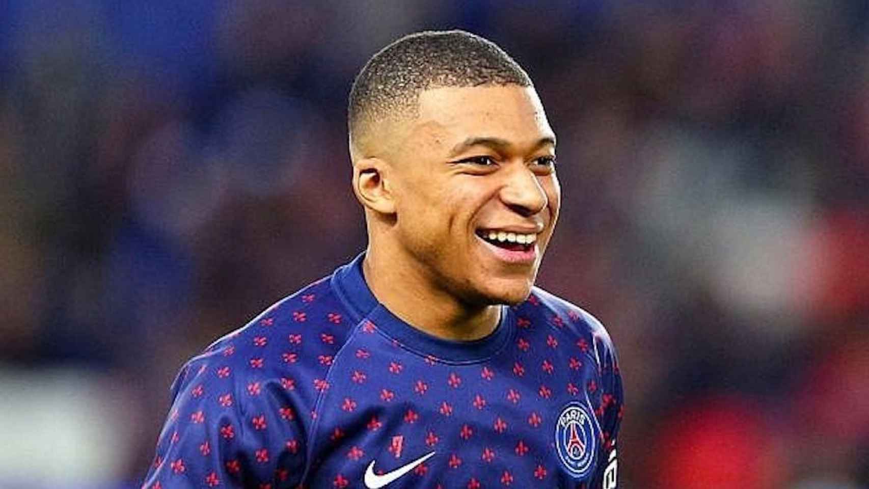 Una foto de Kyllian Mbappé / PSG