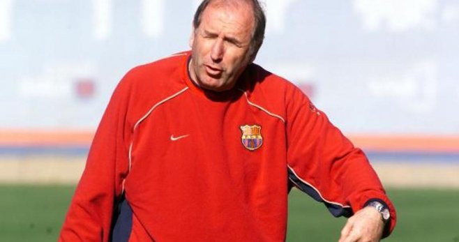 Carles Rexach en su última etapa como entrenador del Barça / FCB