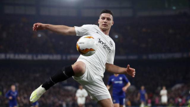 Luka Jovic en una acción el Eintracht de Frankfurt / EFE