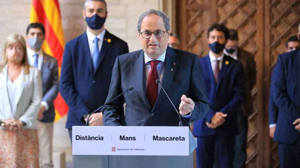 El presidente de la Generalitat, Quim Torra / EFE