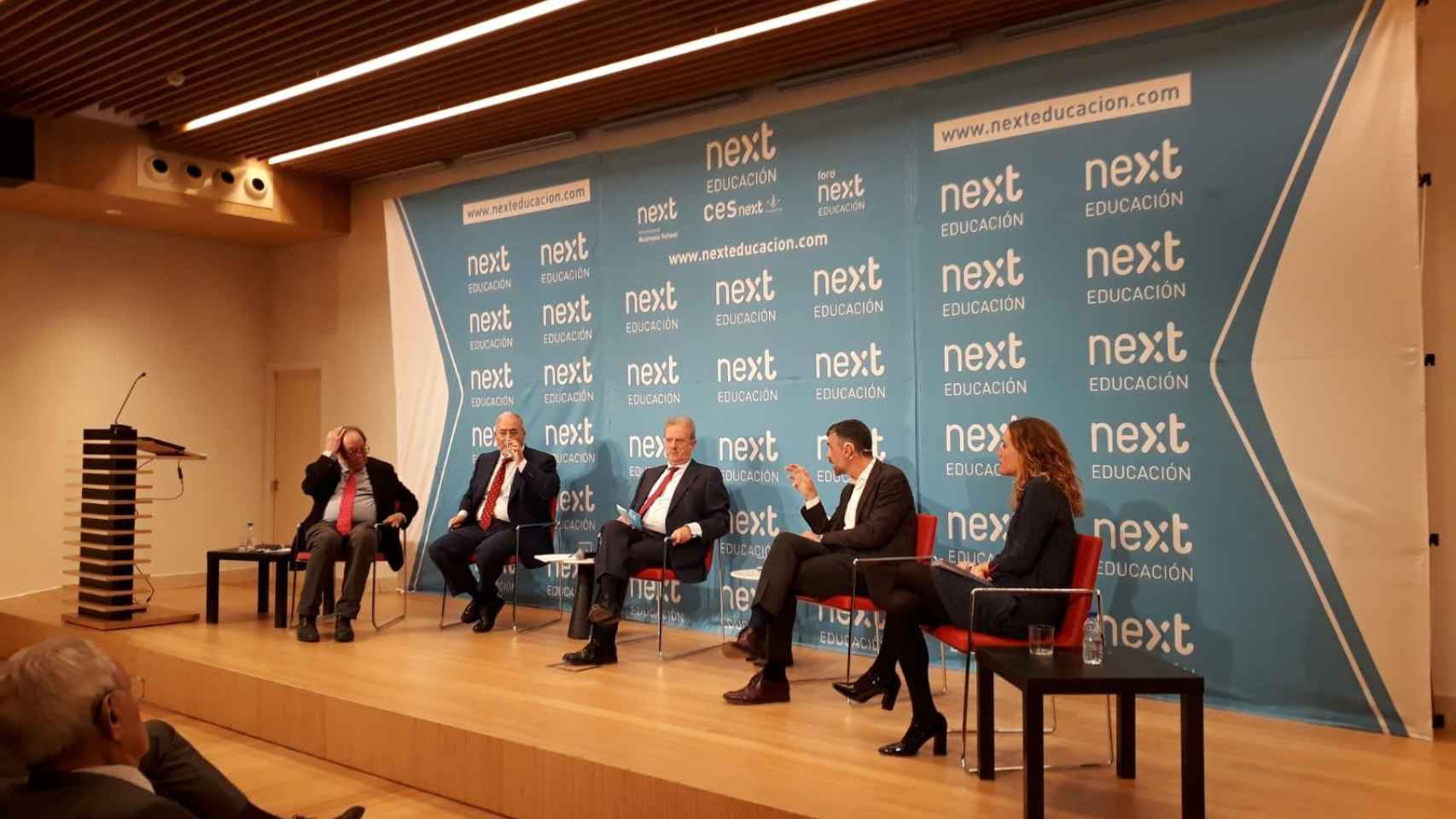 Santi Vila y Francesc de Carreras en el Foro Next para la Educación / CG