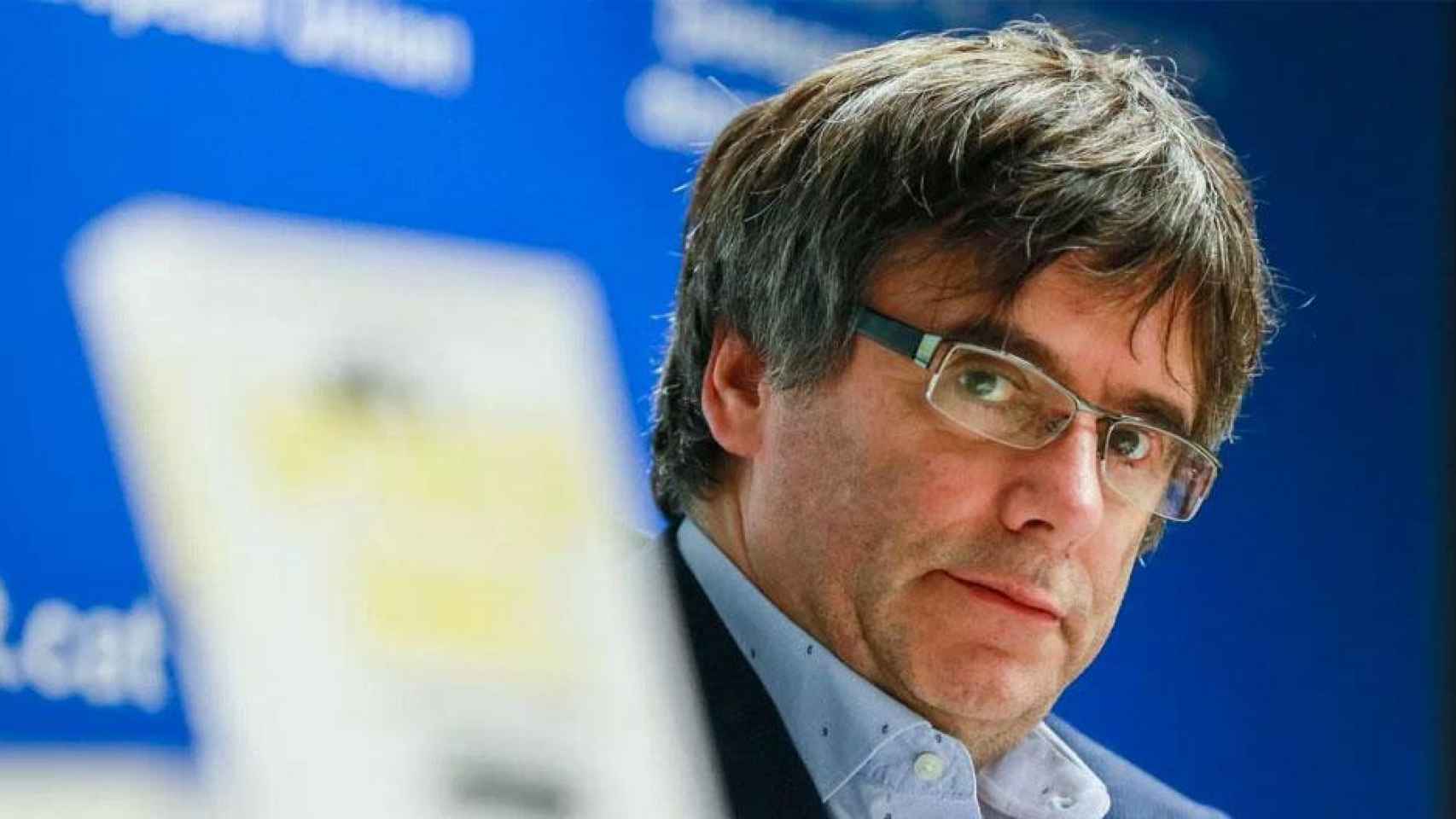 El expresidente de la Generalitat huido de la justicia, Carles Puigdemont, en una imagen de archivo / EFE