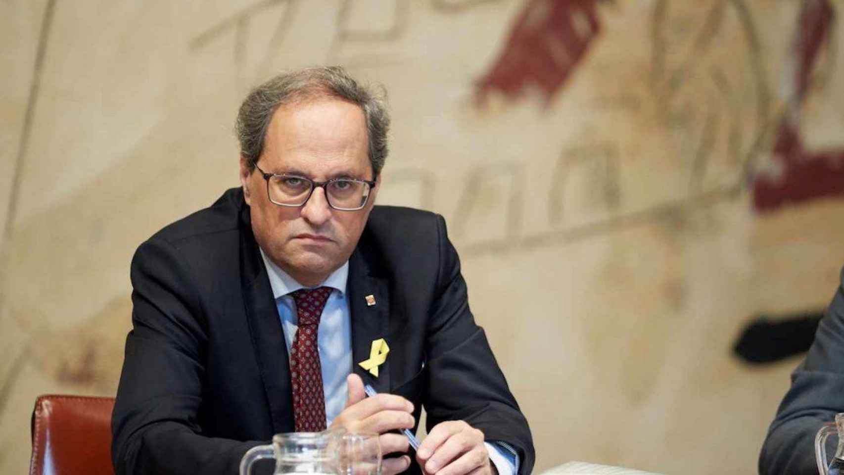 El presidente de la Generalitat, Quim Torra