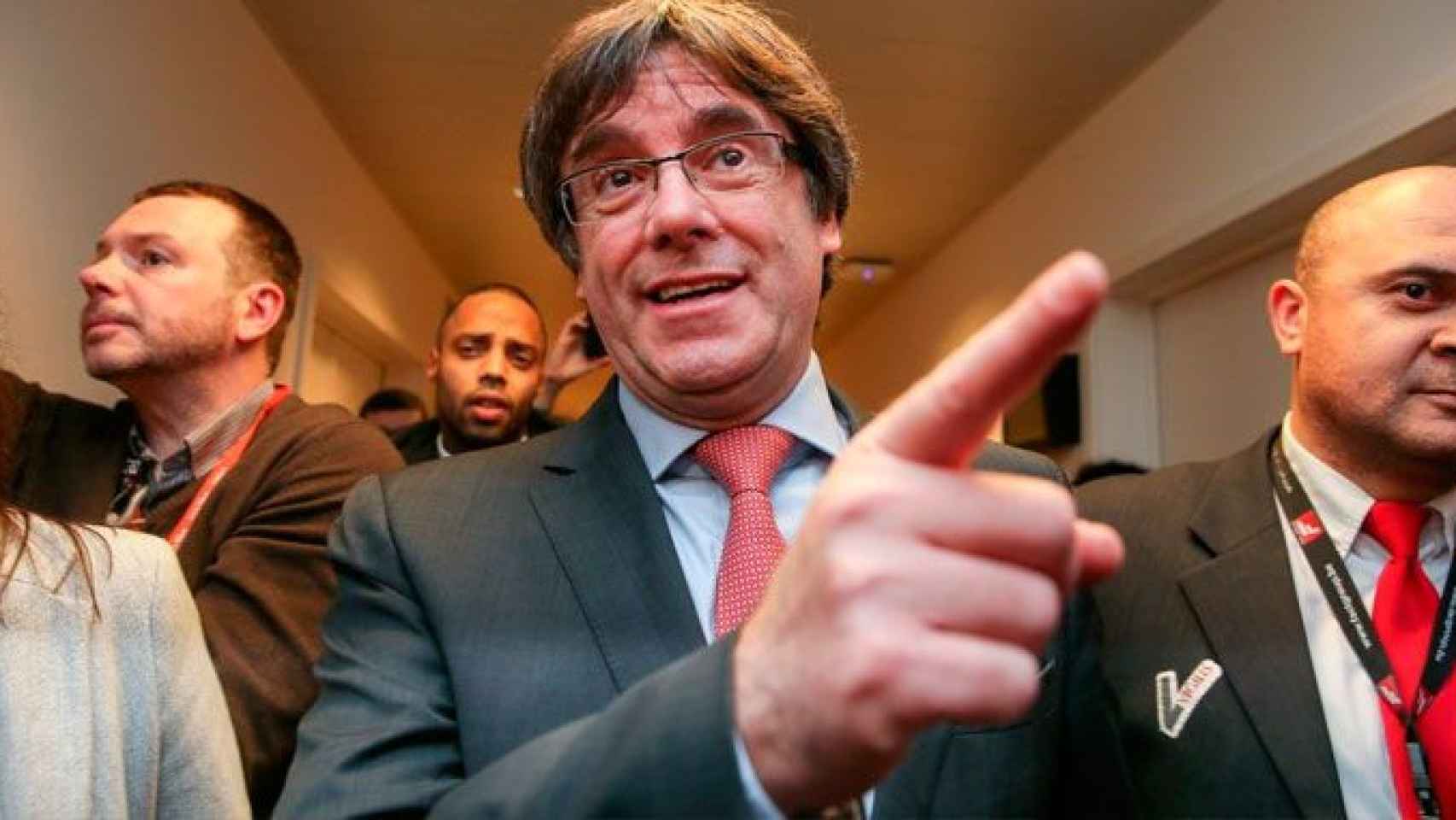 El expresidente de la Generalitat de Cataluña prófugo en Bruselas, Carles Puigdemont / EFE