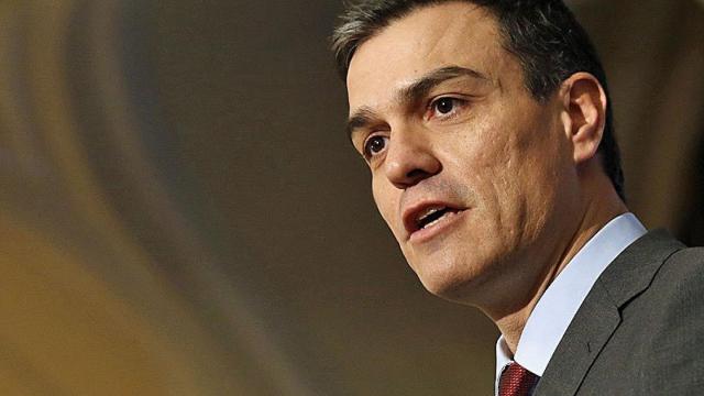 Pedro Sánchez, secretario general del PSOE