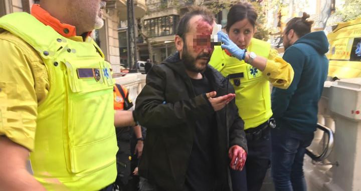 agresion jusapol barcelona