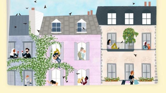 Los ciudadanos en casa por el coronavirus