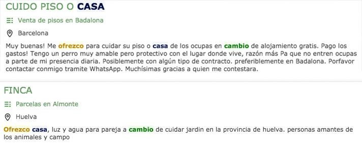 Dos ofertas para cuidar casas a cambio de alojamiento gratis / CG